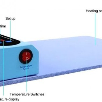 فون فان شوب بساط حراري فاصل خلفي لشاشة 