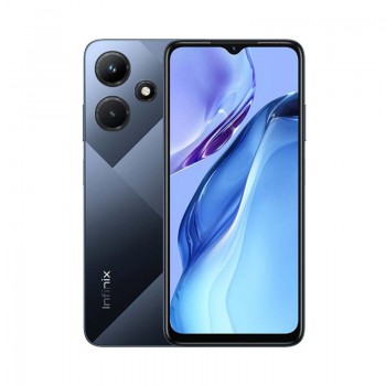 Hot 30i Dual SIM Mirror Black 4GB RAM 128GB 4G LTE - KSA Version